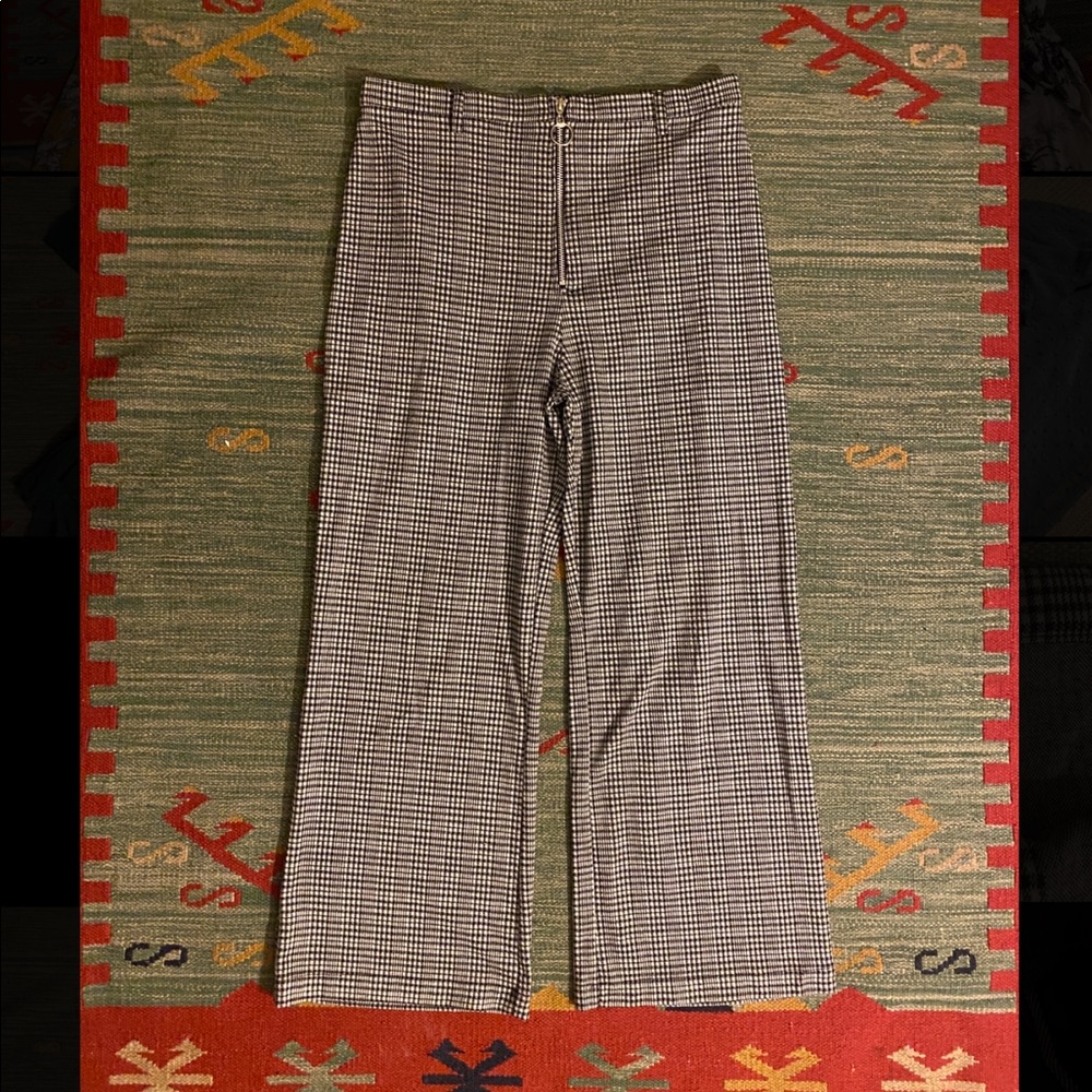 Plaid trousers